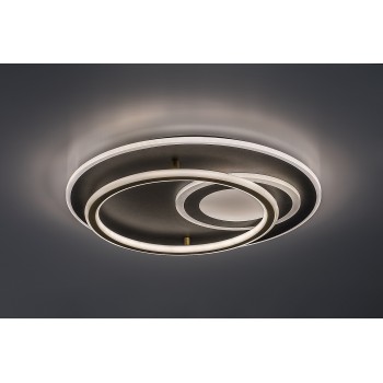 Plafoniera LED Brantiel negru/ auriu Rabalux 71466, 60W