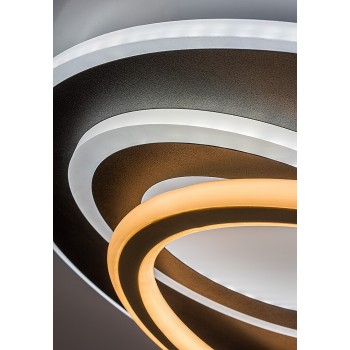 Plafoniera LED Brantiel negru/ auriu Rabalux 71466, 60W