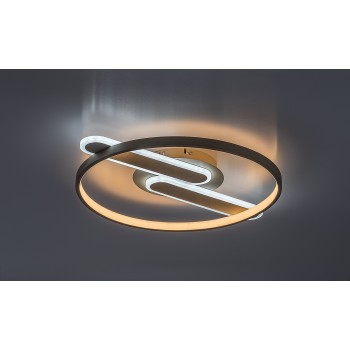 Plafoniera LED Brantiel gri-bej Rabalux 71468, 55W