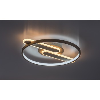 Plafoniera LED Brantiel gri-bej Rabalux 71468, 55W