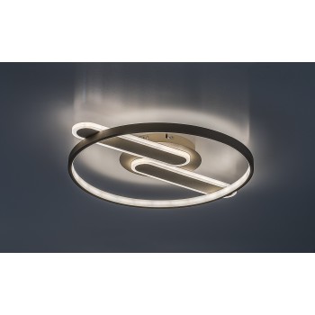 Plafoniera LED Brantiel gri-bej Rabalux 71468, 55W