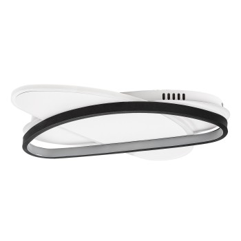 Plafoniera LED Brantiel negru/ alb Rabalux 71469, 57W
