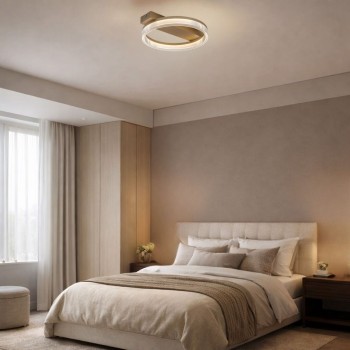 Plafoniera LED Rivona auriu Rabalux 71471, 18W