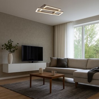 Plafoniera LED Glavian gri-bej Rabalux 71475, 24W