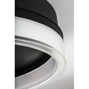 Plafoniera LED Seraphiel negru Rabalux 71478, 18W