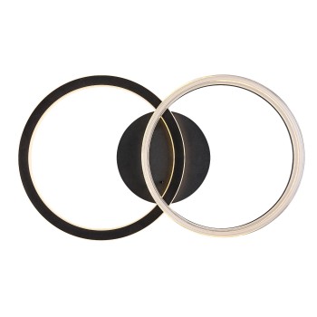 Plafoniera LED Seraphiel negru Rabalux 71479, 38W