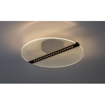 Plafoniera LED Norael negru mat Rabalux 71483, 20W