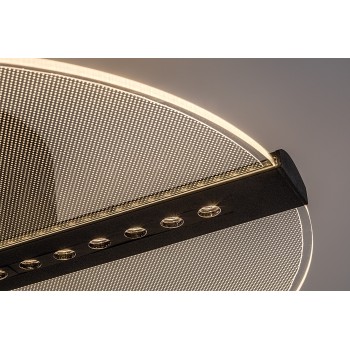 Plafoniera LED Norael negru mat Rabalux 71483, 20W