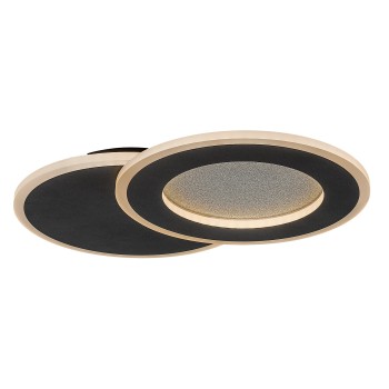 Plafoniera LED Lureo negru mat Rabalux 71486, 24W