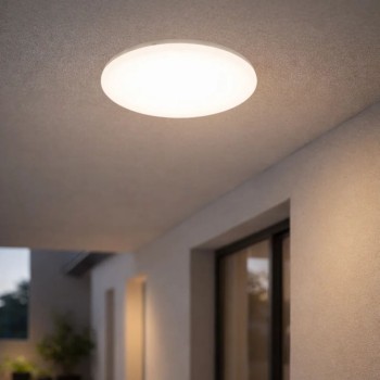 Plafoniera baie LED Lucas2 alb Rabalux 71506, 24W, 4000K