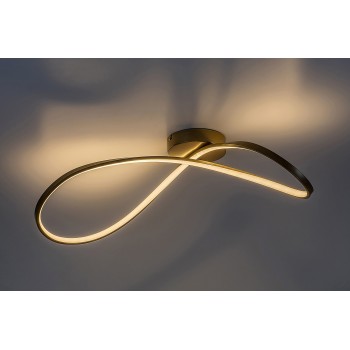 Plafoniera LED Castiel auriu Rabalux 72116, 30W