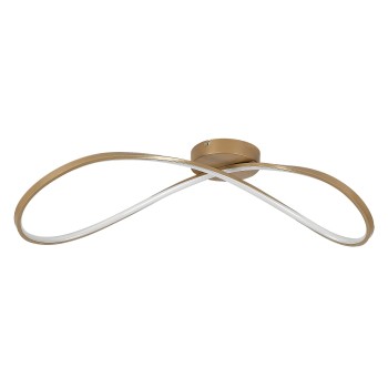 Plafoniera LED Castiel auriu Rabalux 72116, 30W