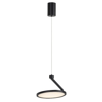Plafoniera LED Ovidia negru Rabalux 72327, 20W, 3000K