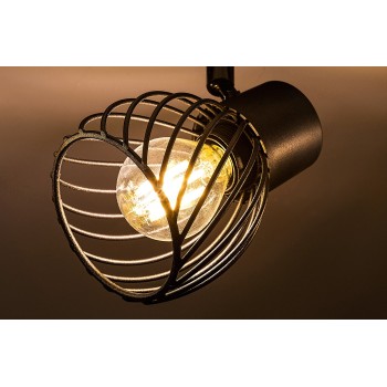 Plafoniera Aberama negru Rabalux 73003, 3xE14