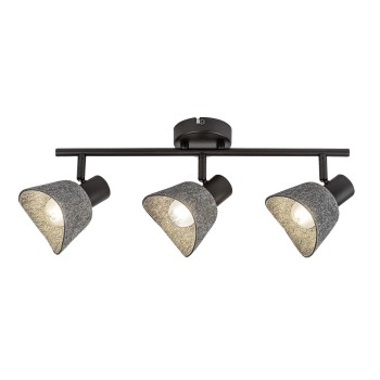 Plafoniera Farelia negru Rabalux 73007, 3xE14