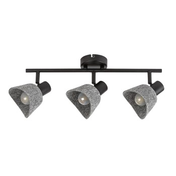 Plafoniera Farelia negru Rabalux 73007, 3xE14