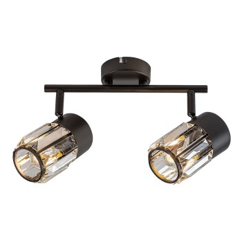 Plafoniera Venaro negru Rabalux 73060, 2xE14