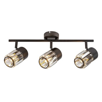 Plafoniera Venaro negru Rabalux 73061, 3xE14