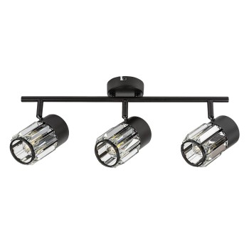 Plafoniera Venaro negru Rabalux 73061, 3xE14