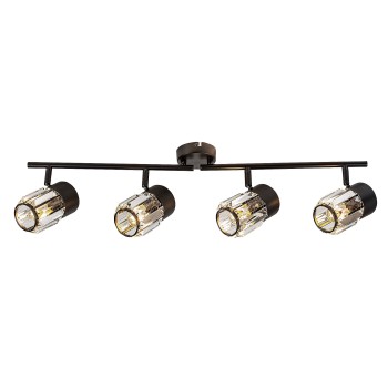 Plafoniera Venaro negru Rabalux 73062, 4xE14