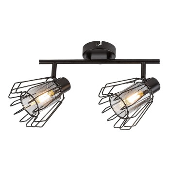 Plafoniera Emerencia negru Rabalux 73068, 2xE14
