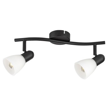 Plafoniera Soma negru Rabalux 73092, 2xE14