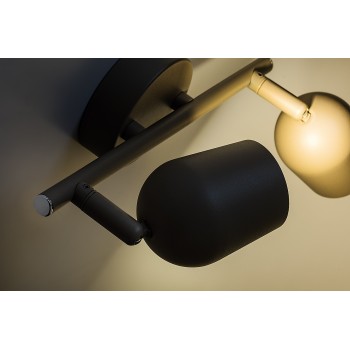 Plafoniera Lianet gri-bej Rabalux 73099, 2xGU10