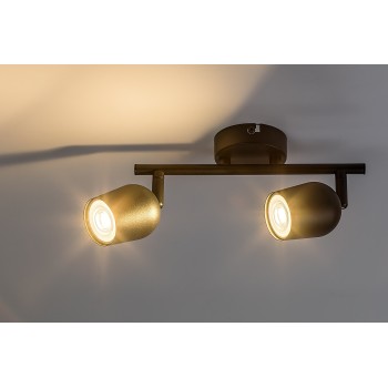 Plafoniera Lianet negru mat Rabalux 73102, 2xGU10