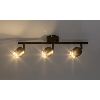 Plafoniera Lianet negru mat Rabalux 73103, 3xGU10