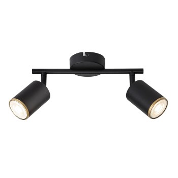 Plafoniera Nolie negru mat Rabalux 73108, 2xGU10