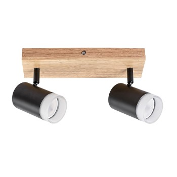 Plafoniera Toras stejar Rabalux 73122, 2xGU10