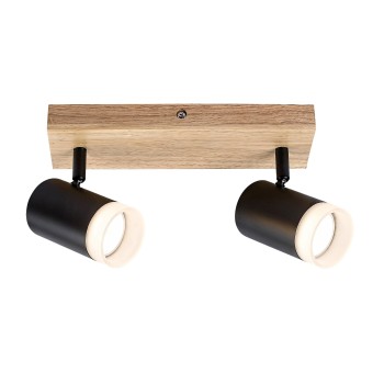 Plafoniera Toras stejar Rabalux 73122, 2xGU10