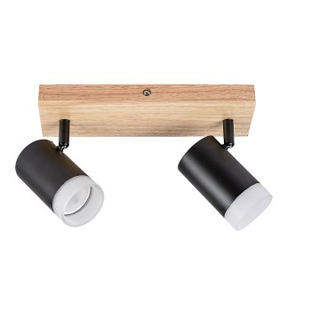 Plafoniera Toras stejar Rabalux 73122, 2xGU10