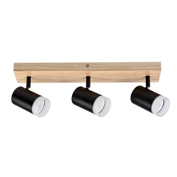 Plafoniera Toras stejar Rabalux 73123, 3xGU10