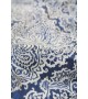 Material draperie cu decor Bergada, latime 280 cm, albastru
