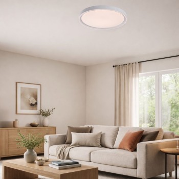 Plafoniera LED Zerina alb Rabalux 75087, 54W