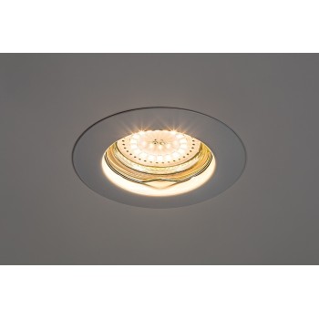 Spot incastrat Lite alb Rabalux 1046, 3xGU10