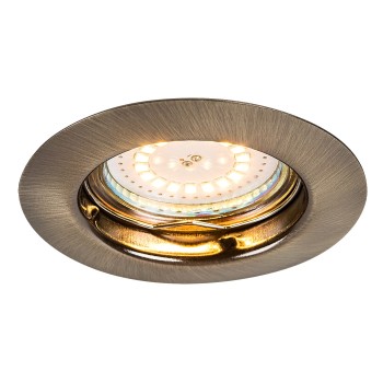 Spot incastrat Lite bronz Rabalux 1048, 3xGU10