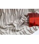 Material draperie cu decor Acapella, latime 280 cm, gri