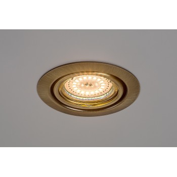 Spot incastrat Lite bronz Rabalux 1051, 3xGU10