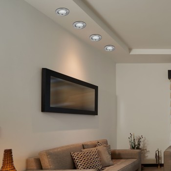 Spot incastrat Lite crom satin Rabalux 1163, 3xGU10