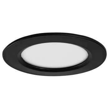 Spot LED incastrat Shaun2 negru Rabalux 71224, 3W, 3000K