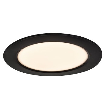 Spot LED incastrat Shaun2 negru Rabalux 71226, 12W, 3000K