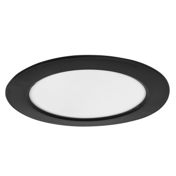 Spot LED incastrat Shaun2 negru Rabalux 71226, 12W, 3000K