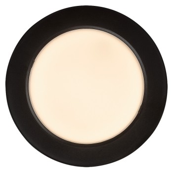 Spot LED incastrat Shaun2 negru Rabalux 71226, 12W, 3000K