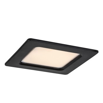 Spot LED incastrat Shaun2 negru Rabalux 71228, 3W, 3000K
