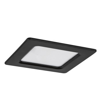 Spot LED incastrat Shaun2 negru Rabalux 71228, 3W, 3000K