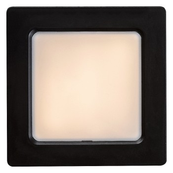 Spot LED incastrat Shaun2 negru Rabalux 71229, 6W, 3000K