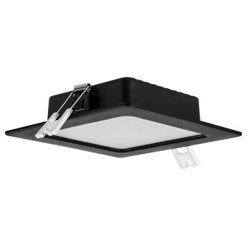 Spot LED incastrat Shaun2 negru Rabalux 71229, 6W, 3000K