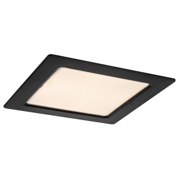 Spot LED incastrat Shaun2 negru Rabalux 71230, 12W, 3000K